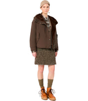REVERSIBLE JACKET ZANNA BROWN MAX MARA WEEKEND