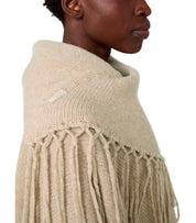 STRICKCAPE TORNADO BEIGE MAX MARA WEEKEND