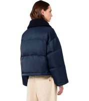PUFFER JACKET EBURNEA BLUE MAX MARA WEEKEND