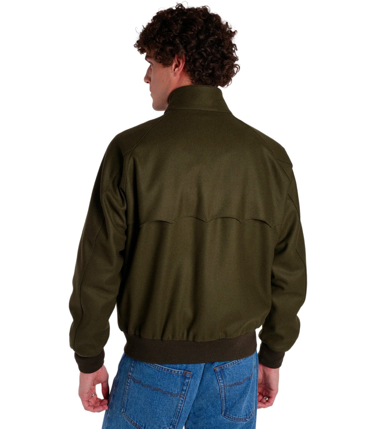 BOMBER G9 MELTON BEECH VERDE BARACUTA