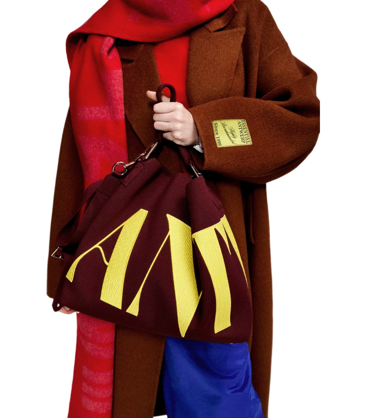 COAT KELP BROWN ESSENTIEL ANTWERP