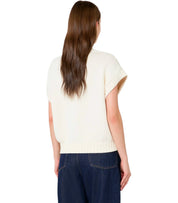 GILET PASCIA ECRU MAX MARA WEEKEND