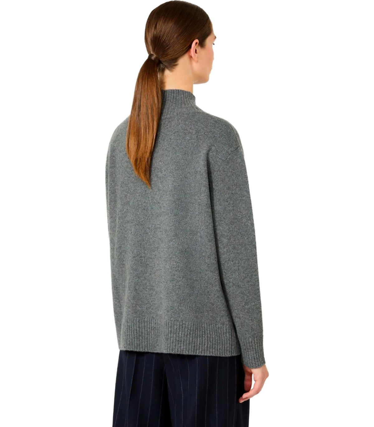 STRICKPULLOVER ELEGIA GRAU MAX MARA WEEKEND