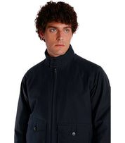 BOMBER JACKET G9 WAXED BLUE BARACUTA