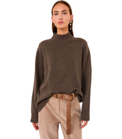 MAGLIONE DOLCEVITA ELEGIA MARRONE MAX MARA WEEKEND