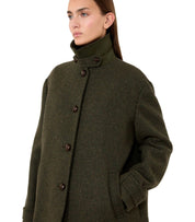 CAPPOTTO CORTO DIORAMA VERDE MAX MARA WEEKEND