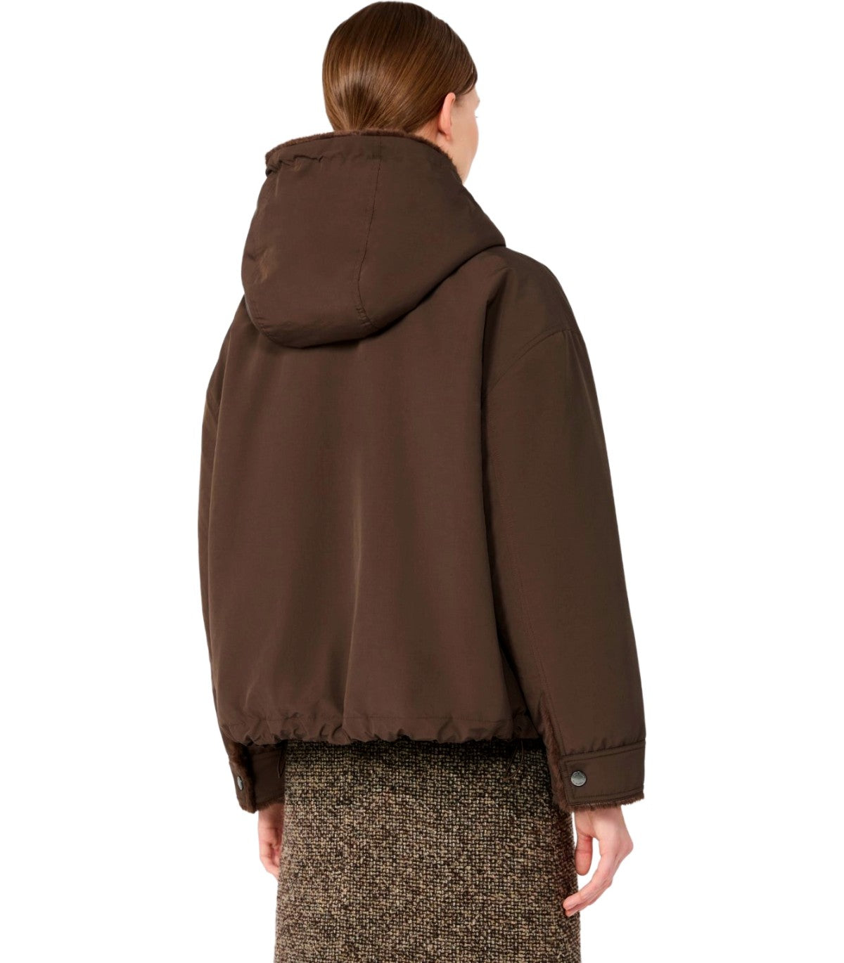 REVERSIBLE JACKET ZANNA BROWN MAX MARA WEEKEND