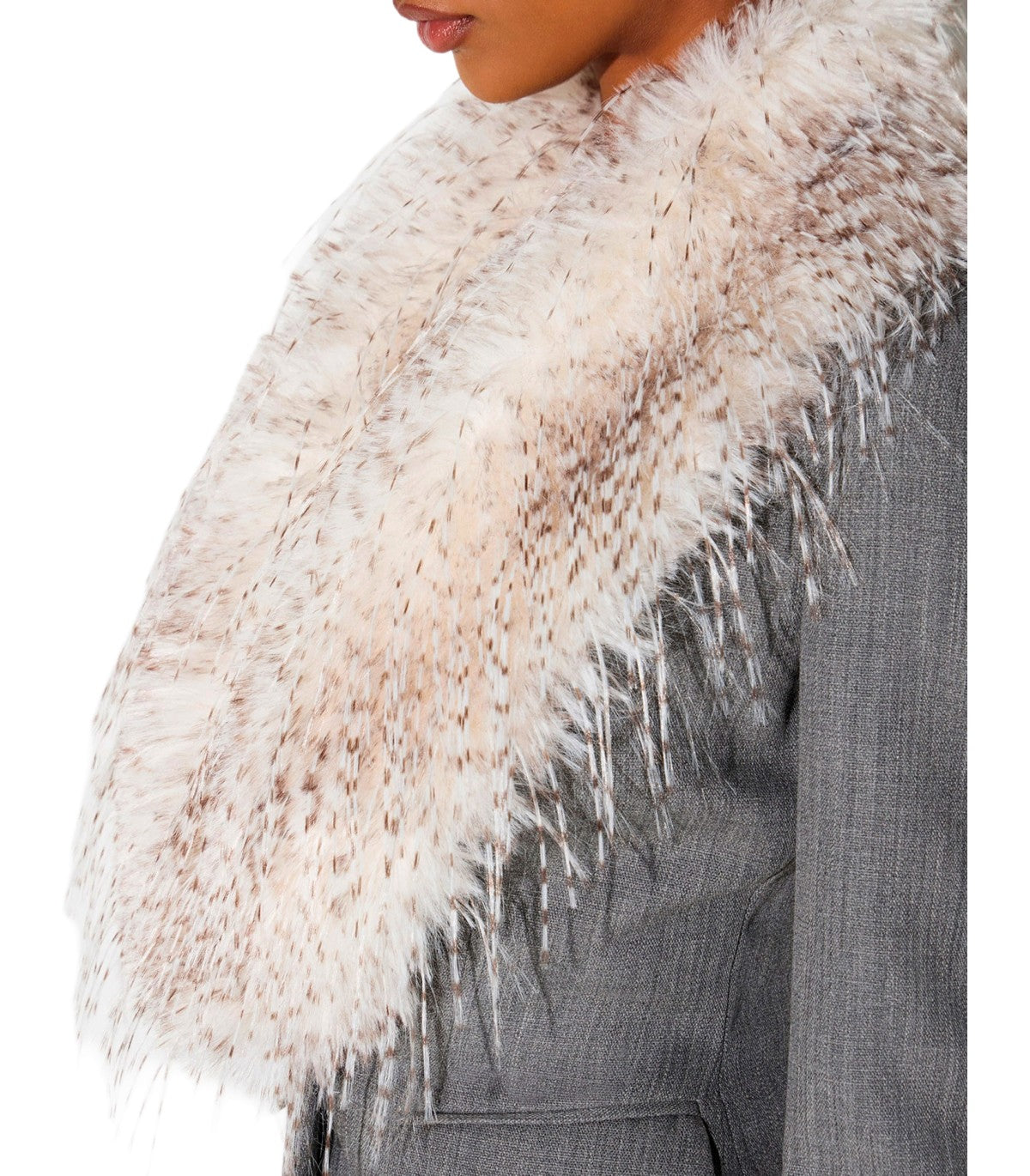WOOL BLAZER GREY ELISABETTA FRANCHI