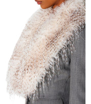 WOOL BLAZER GREY ELISABETTA FRANCHI