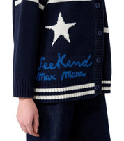 CARDIGAN BELGIO BLU MAX MARA WEEKEND