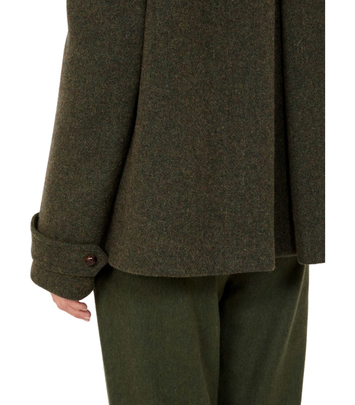 CAPPOTTO CORTO DIORAMA VERDE MAX MARA WEEKEND