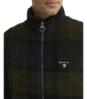 FLEECE TRUI TARTAN GROEN BARBOUR