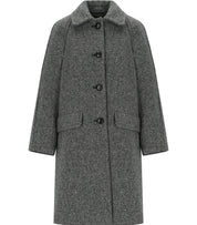 CAPPOTTO CON SCIARPA ABBINATA LATINO GRIGIO MAX MARA WEEKEND