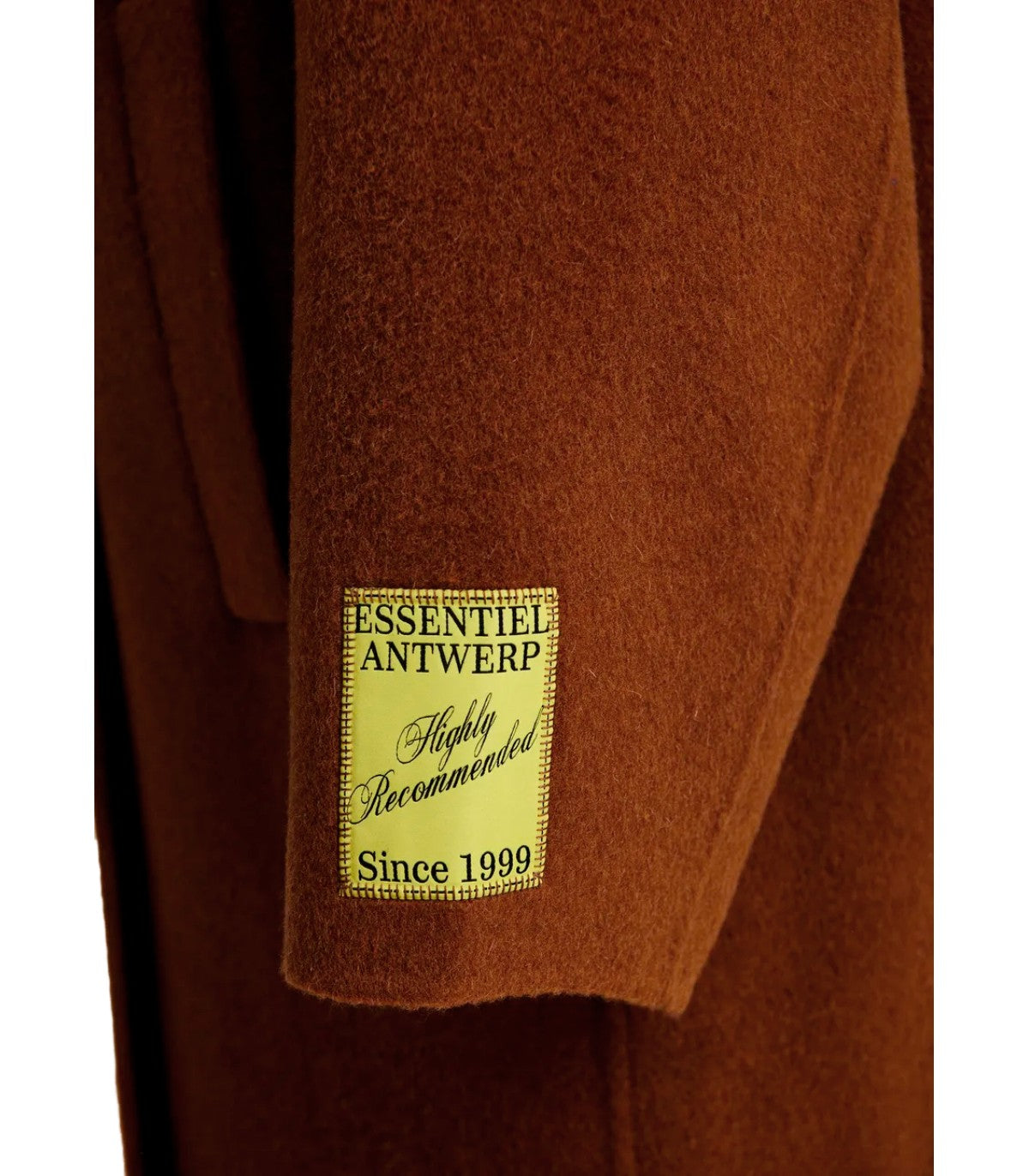 COAT KELP BROWN ESSENTIEL ANTWERP