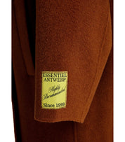 COAT KELP BROWN ESSENTIEL ANTWERP