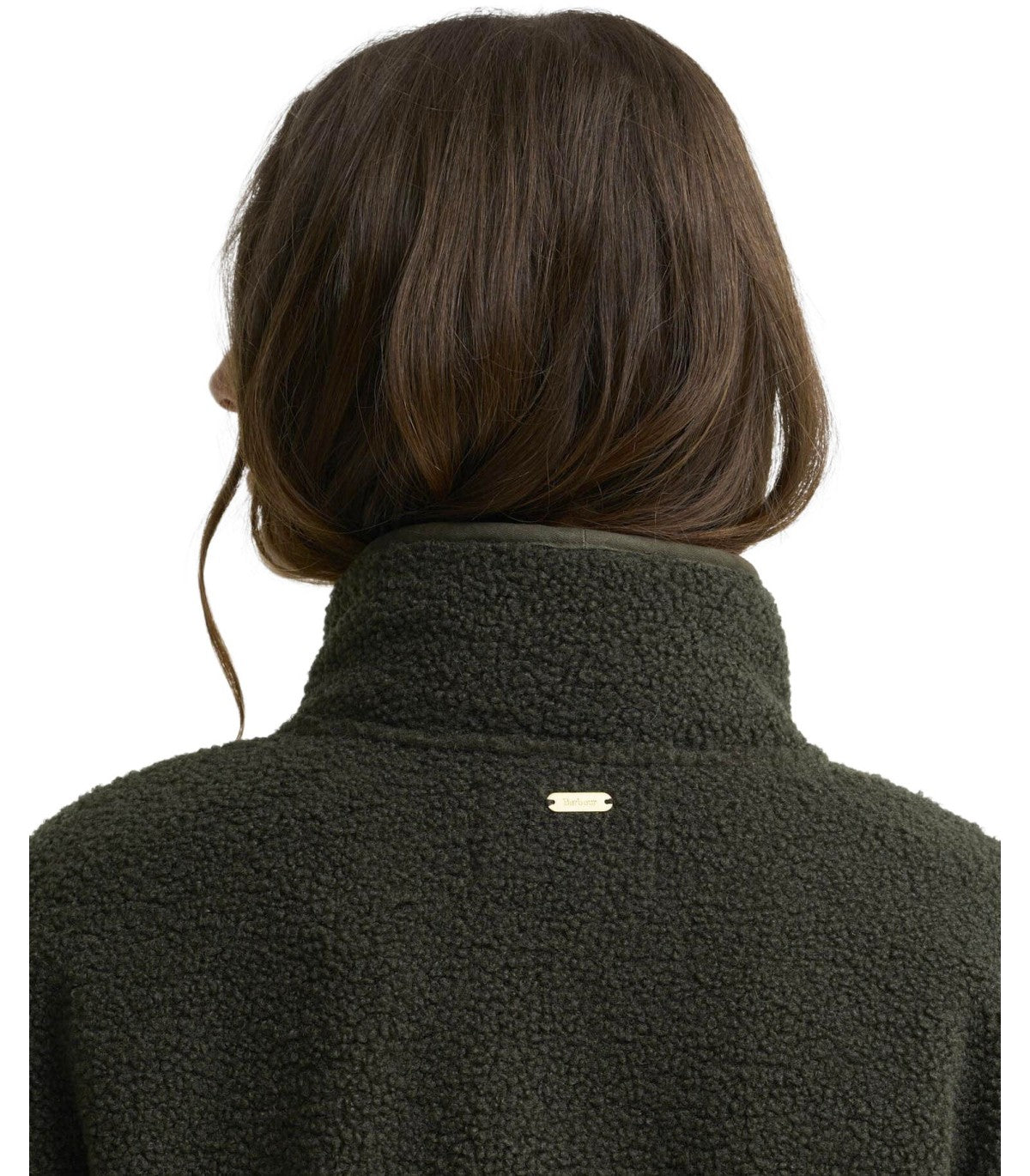 BARBOUR FLEECE GREEN PILE