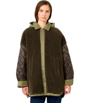 DOUDOUNE RÉVERSIBLE SPIGOLA VERT MAX MARA WEEKEND