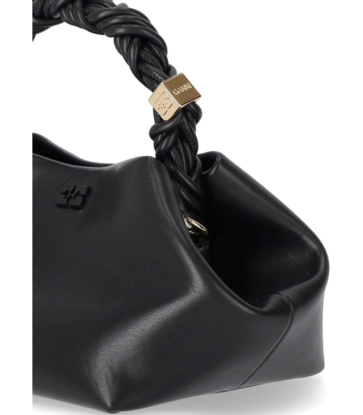 GANNI BOU SCHWARZE HANDTASCHE