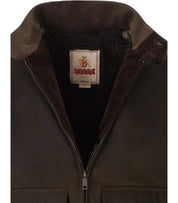 BOMBER G9 WAXED POCKET VERDE MILITARE BARACUTA