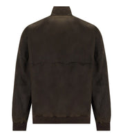 BOMBER G9 WAXED POCKET VERDE MILITARE BARACUTA